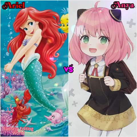 ❤️Ariel Vs Anya💗 | #shorts