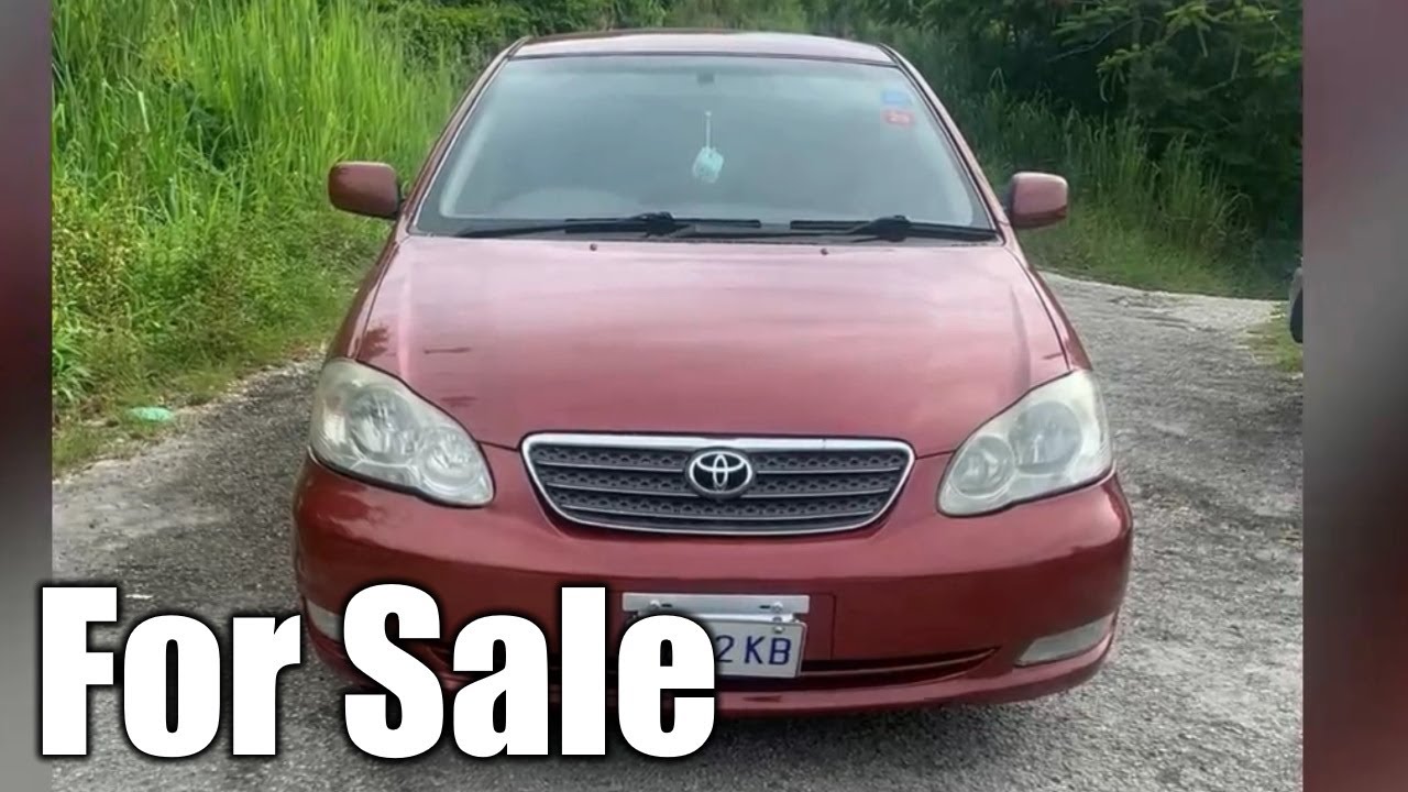 2005 Red Toyota Corolla Altis for Sale in Saint James, Jamaica