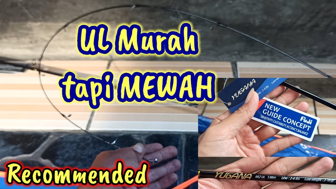 UNBOXING JORAN ULTRA LIGHT YUGANA 662 UL CARBON SOLID TIP