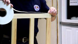 Making Storm Windows, Lesson 5: Preparing for Applying the Plastic