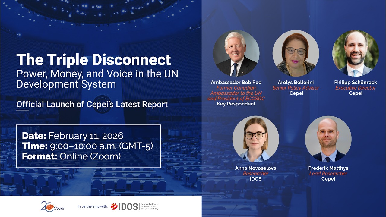 The Triple Disconnect: Power, Money, and Voice in the UNDS