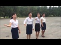 North korean women sing we will go to mount paektu