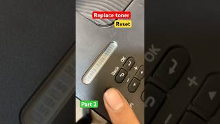 Brother Hl2351dw Replace toner error rest part 2 #replacetoner #brotherprinter #youtubeshorts #yt