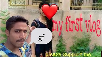 My first vlog|| my first video on youtube|| my first blog ||❤