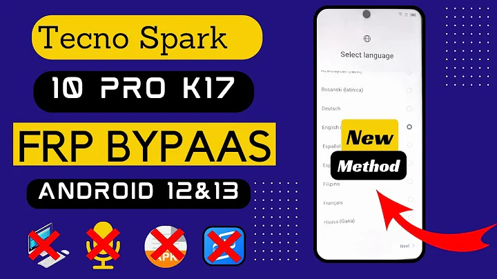 Tecno Spark 10 Pro K17 Frp Bypass Android 13 Google Account Remove