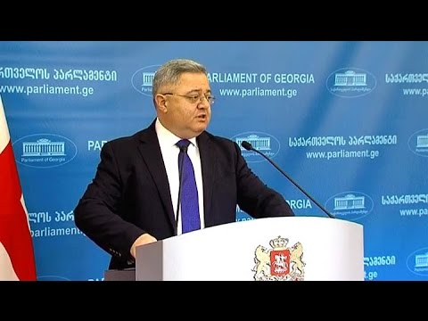 საქართველოს პარლამენტის თავმჯდომარის დავით უსუფაშვილის ბრიფინგი