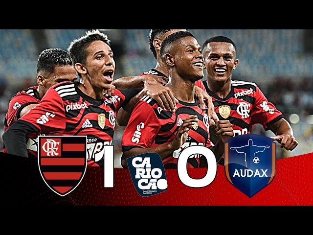 Flamengo 1 x 0 Audax-RJ  Campeonato Carioca: melhores momentos