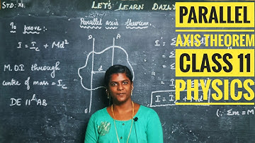 Parallel Axis Theorem Class 11 Unit 5  #letslearndaily #class11physics  #neet