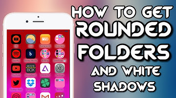 How to get rounded folders on IOS 10 betas! No jailbreak, no computer