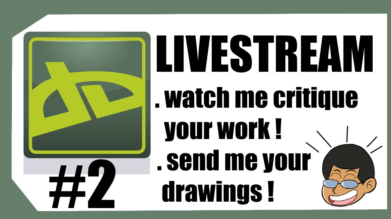 deviantART Livestream #2 (Critiques & Commentary)