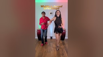Salsa Step No. 1 | How to learn salsa in 30 seconds | Salsa Steps | Waldo y Jacqui