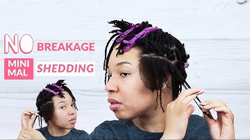 HOW TO SAFELY REMOVE MINI TWISTS| LEAVEIT2NESSA