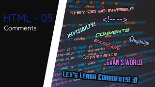 HTML - 05 Comments