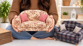 This Sofa Costs a Fortune! I Made a Similar One from Cardboard screenshot 5