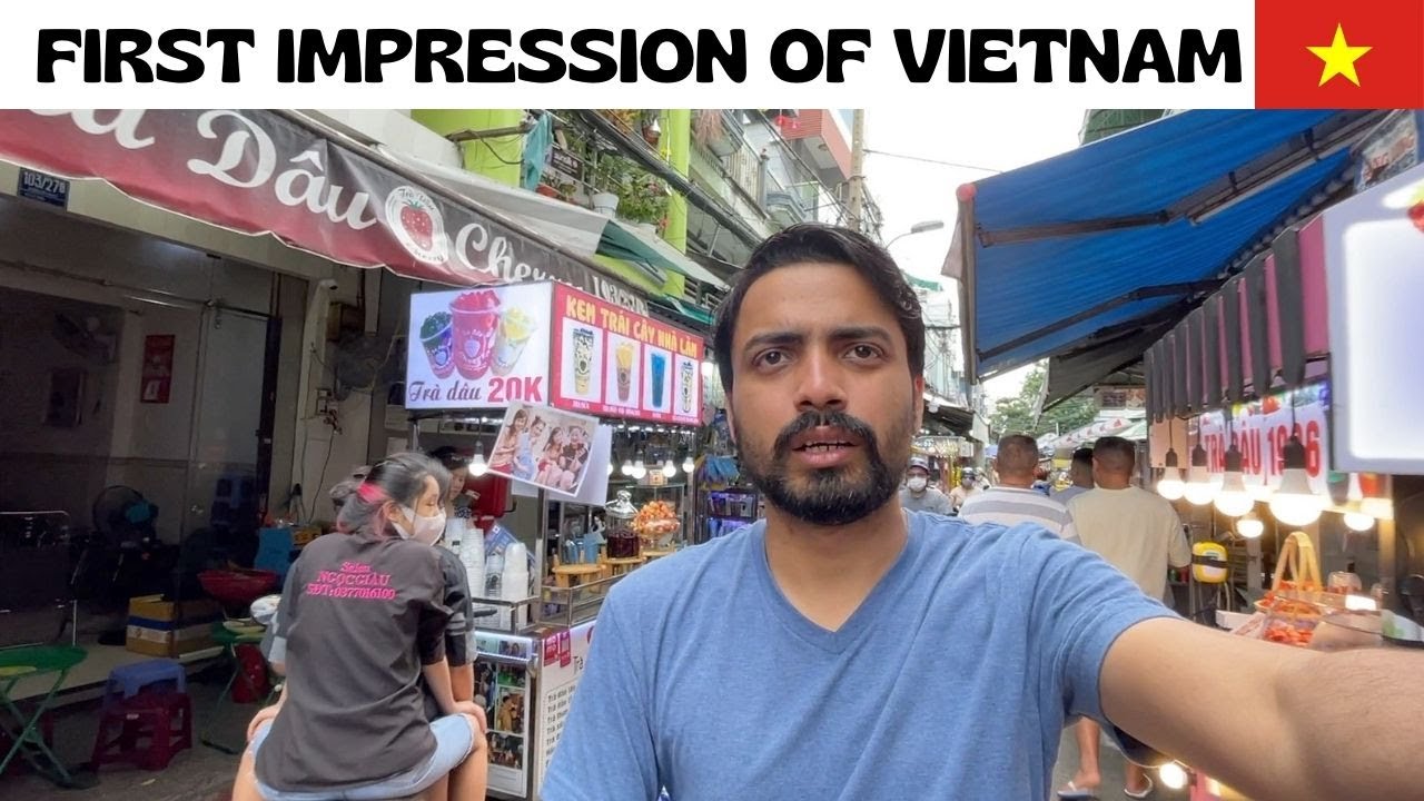 First IMPRESSION of VIETNAM | Ho Chi Minh City - YouTube