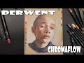 DERWENT Chromaflow colour pencils speedpaint