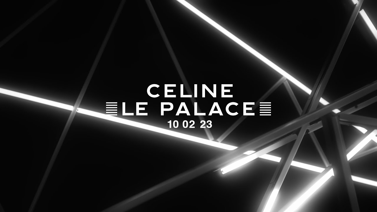 CELINE 18 MEN WINTER 23 AT THE PALACE / TEASER 4