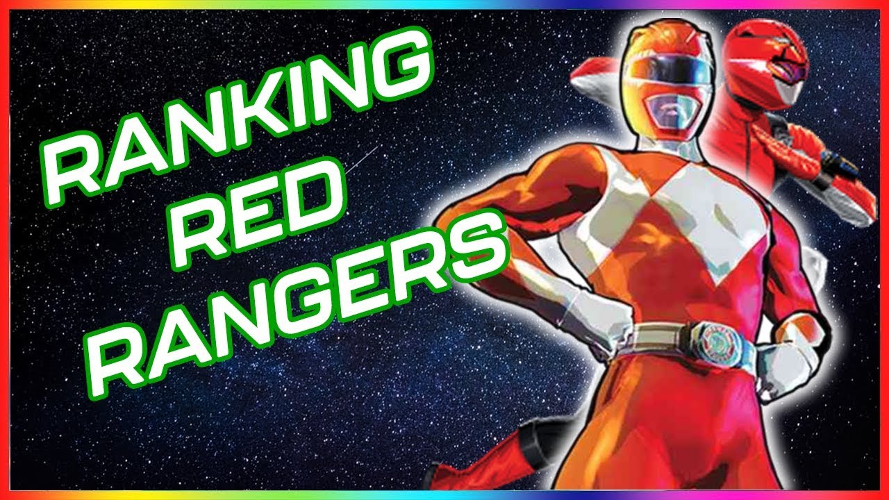 Tier List - Red Rangers (2019 Edition) - YouTube