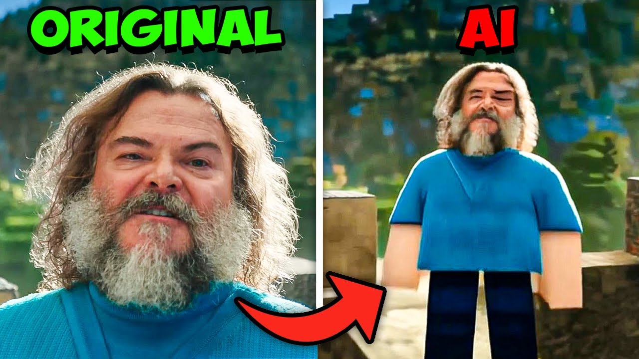 A Minecraft Movie | Trailer (2025) - but Made With AI (CURSED💀)