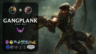 Gangplank Mid vs Zed - EUW Master Patch 13.6