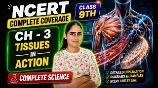 Class 9 Science | Tissues Explained in Easy Way 🔥 | Plant &amp; Animal Tissues Full Chapter Revision