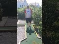 Crazy Golf at the Lake District Coast Aquarium Crazy Golf course in Maryport, Cumbria