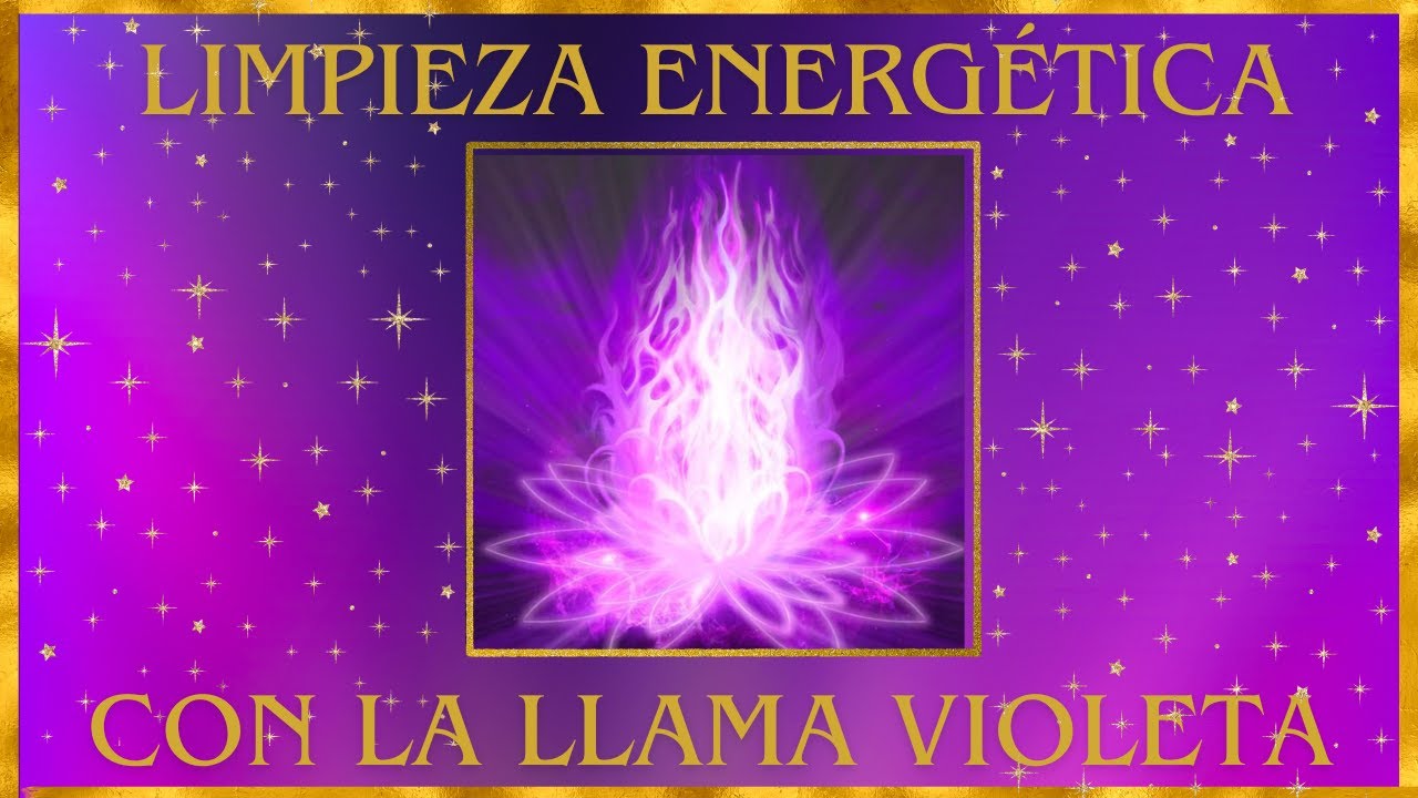 LLAMA VIOLETA: Limpieza Profunda y Transmutación de Energía al Instante