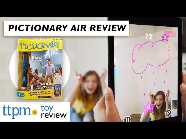 Pictionary Air 2019 New Game Review from Mattel 