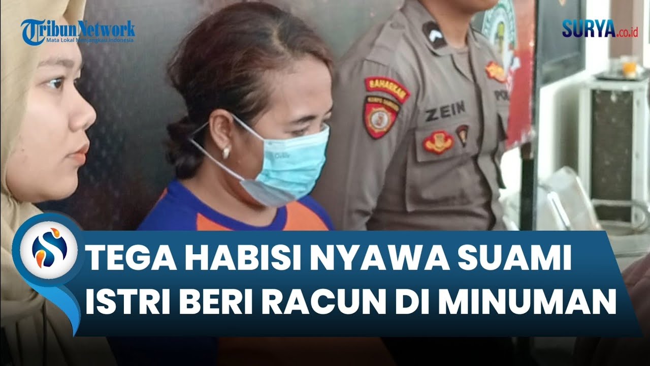 Istri Siri Tega Habisi Suami di Jombang, Campur Minuman dengan Potas lalu Tikam Dada Sang Suami
