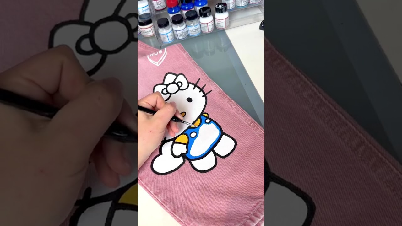 Hello Kitty meets Angelus Paints!!!! 🥳
