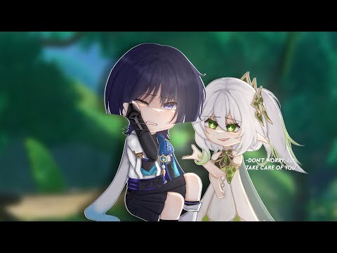"I'll take care of you" // gacha life 2 // Genshin Impact // Ft. Wanderer, Nahida