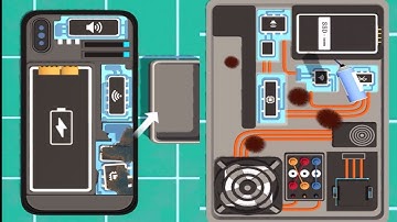 Repair Master 3D Gameplay Walkthrough Part 1 - Fix iphone And Laptop