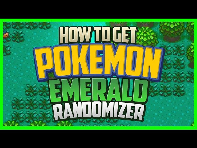 Emerald hack: - Pokemon Emerald Semi-Randomiser