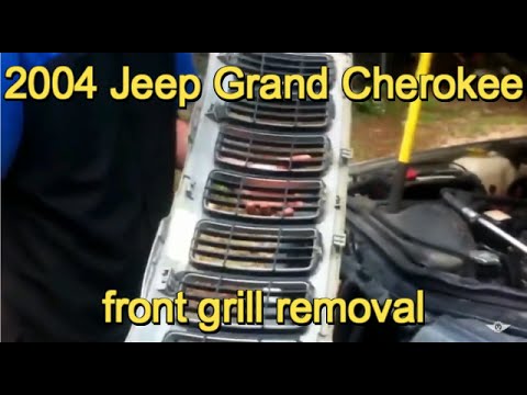 2004 Jeep Grand Cherokee front grill - YouTube