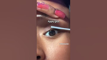 How To Apply lash extensions Like A Pro In Under 5 Minutes! b&q lash