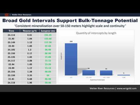 Walker River Resources (TSX-V:WRR) - Lapon Canyon Drilling Results Analysis