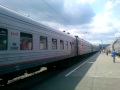 Отправление 2ТЭ10Ут-0025А с поездом №132У Москва — Орск на вокзале Самара