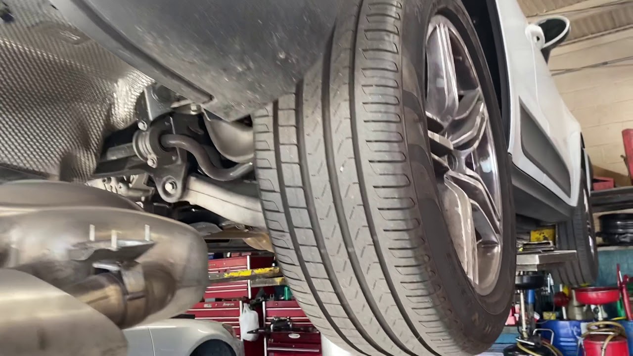 2016 Porsche macan exhaust rattling sound YouTube