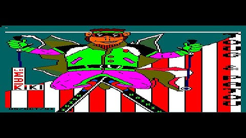 [Amstrad CPC] Ecran Overscan 1 By Toug & Patou - Demo CNR Team