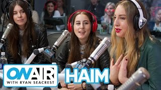 HAIM Talks Friendship With Taylor Swift | On Air with Ryan Seacrest