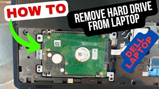 How to Remove Hard Drive From Dell Laptop