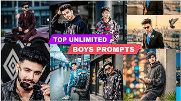 Top Unlimited Boys Gemini Prompt | Google Gemini Photo Editing| Ai Trending Photo Editing Prompts