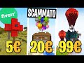 HO PAGATO 3 PRO BUILDER per COSTRUIRE una MONGOLFIERA SU MINECRAFT! *scammato*
