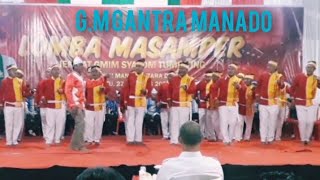 Lagu sastra daerah🎶G.M Gantra Manado#budaya #masamper