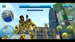 Army Train Robot Transform War Robot Game 2020 - Android Gameplay (Full HDR) screenshot 5