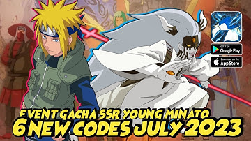 Event SSR Young Minato & New 6 Codes July 2023 Ninja Assembled Reborn