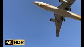 4K HDR|Hainan Airlines passenger plane B-1096(Airbus A330) lands at BCIA(PEK)