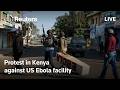 LIVE: Protesters march against planned US Ebola facility in Kenya