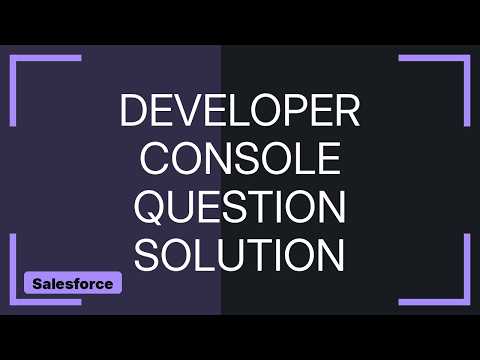 Salesforce: How to overcome the developer console error while saving the edited record?