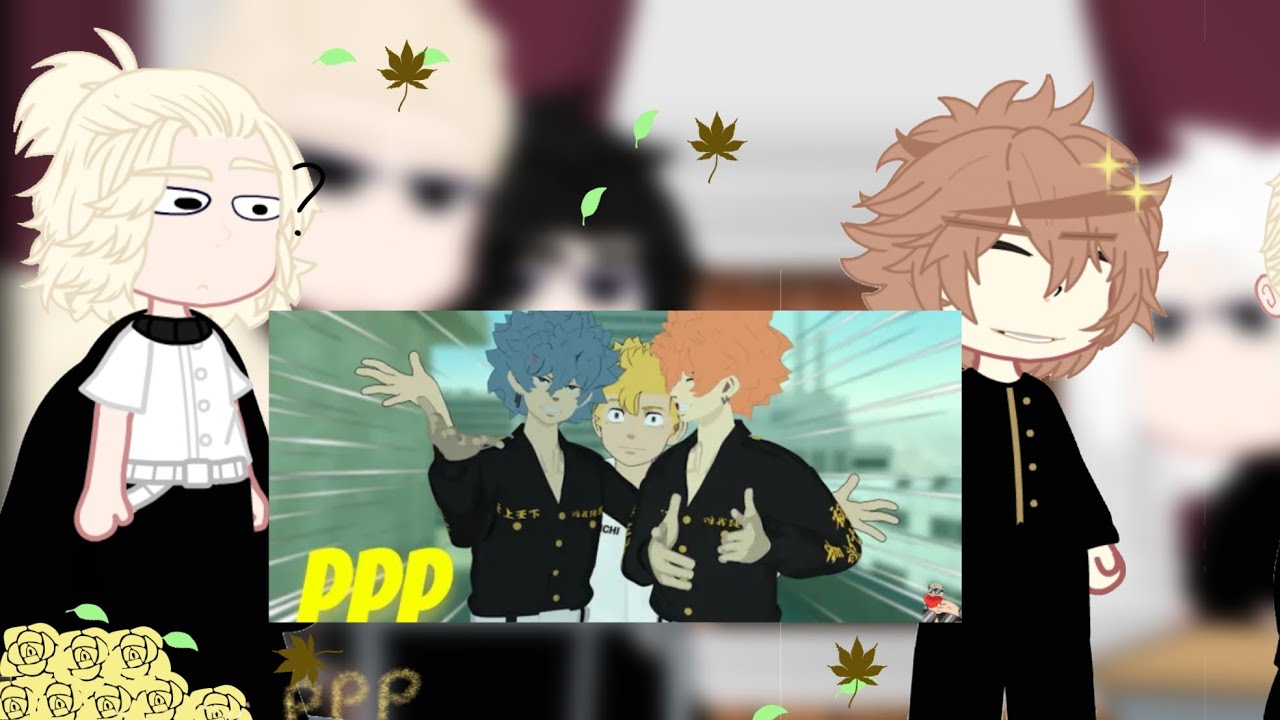 💥Mikey's React PPP do Smiley Angry e Takemichi [Tokyo Revengers ] Gacha Art Part1/2💥